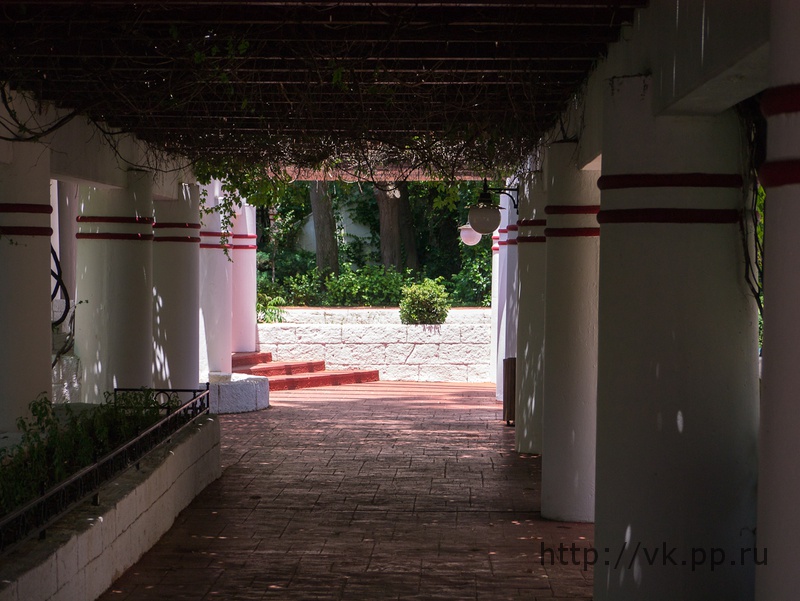 Такой интересный проход в отеле