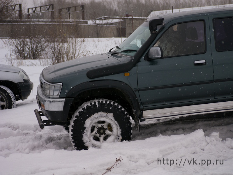 BFG MT неплохо чувствует себя в снегу