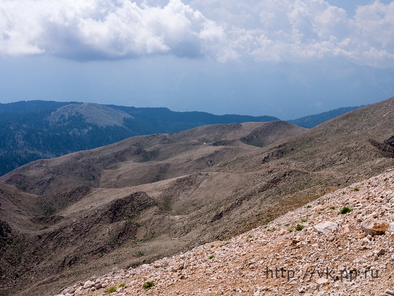 Горы и облака