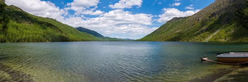 Нижнее Мультинское озеро, дальняя сторона