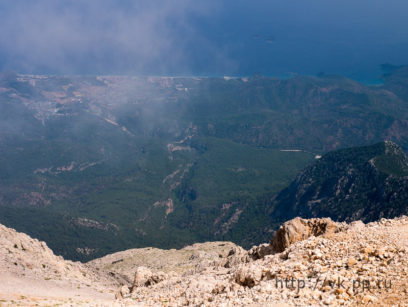 Побережье с горы