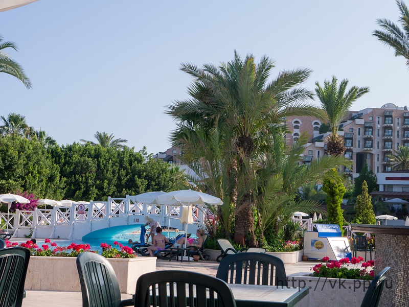 Территория отеля