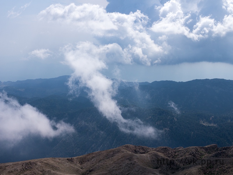 Горы и облака