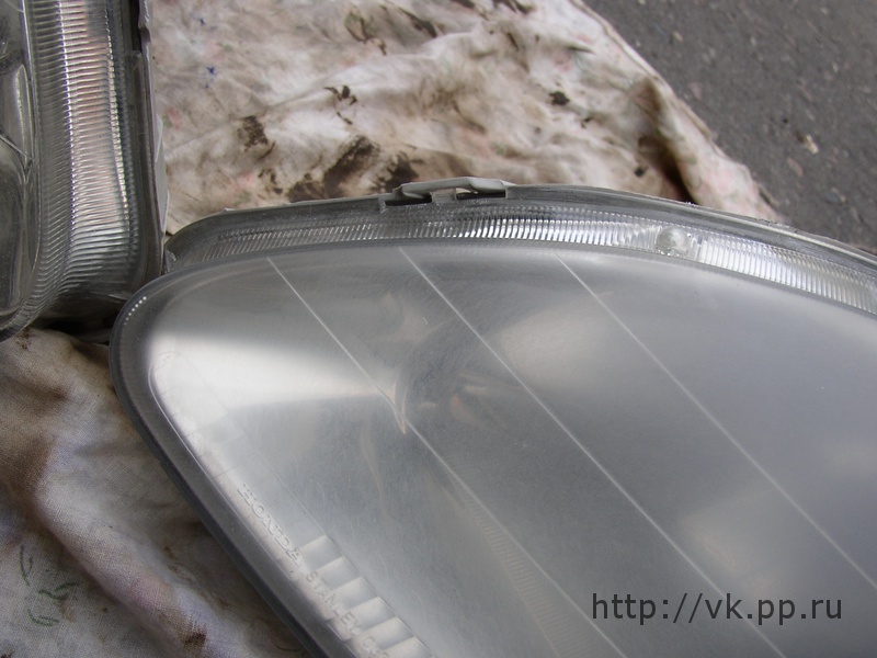 видно остатки защитного слоя