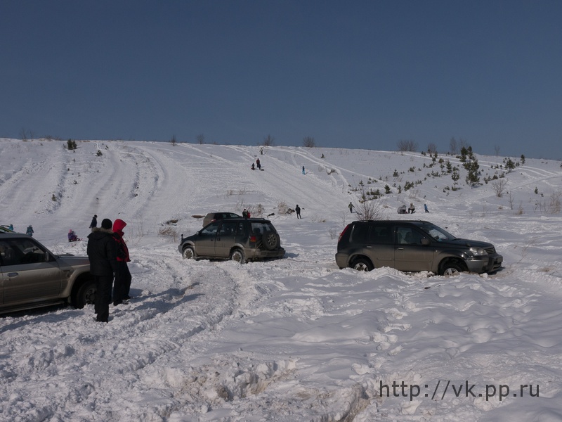 RVR пытается спасти X-Trail